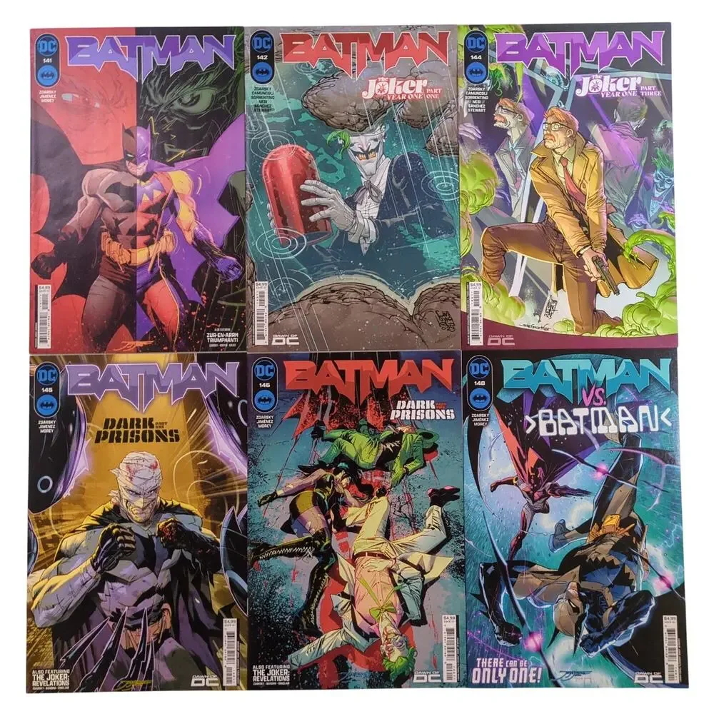 Batman 2024 Lot 141 142 144 145 146 148 DC Comics NM Zdarsky Jimenez Joker Ivy